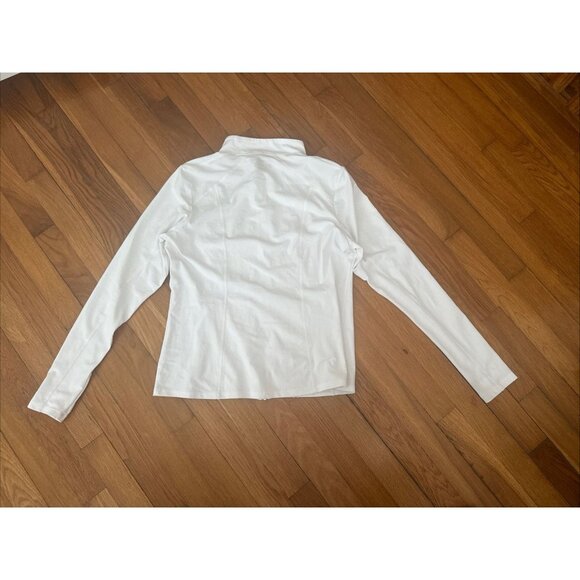 Coolibar Swim Jacket Women UPF 50+ Full Zip Long Sleeve Size M - Picture 5 of 5